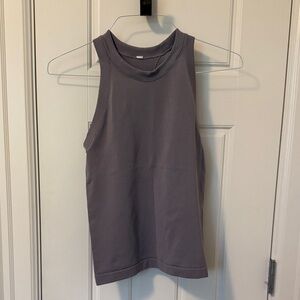 Athleta Ribbed Tank Top - lilac